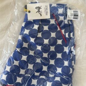 Finding Foxtale Blue & White Polka Dot Shorts